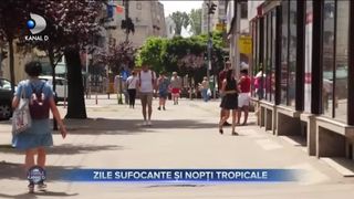 Zile sufocante și nopți tropicale