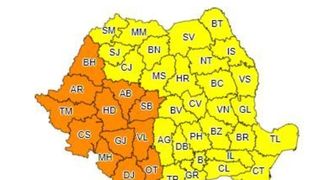 ALERTĂ METEO! Meteorologii anunță Cod portocaliu de vijelii puternice şi grindină &icirc;n majoritatea zonelor din țară