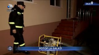 Potop la Galați - Natura s-a dezlănțuit