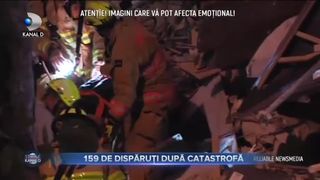 159 de dispăruți după catastrofă
