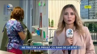 Ne tratăm la privat, cu bani de la stat