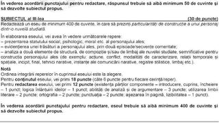 Subiecte Română 2021