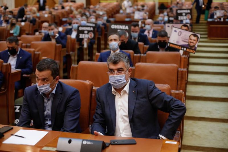 UPDATE - Moţiunea de cenzură depusă de PSD împotriva Guvernului Cîţu a fost respinsă