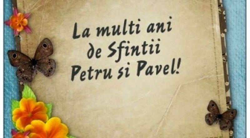 Mesaje de Sf. Petru si Pavel. Felicitari de Sf. Petru si Pavel. Urari de Sf. Petru si Pavel