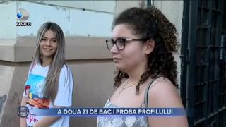 A doua zi de Bac - Proba profilului