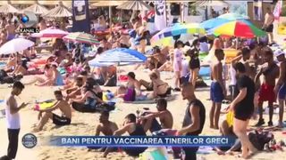 Bani pentru vaccinarea tinerilor greci