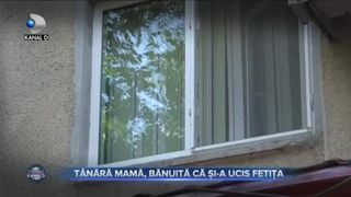 T&acirc;nără mamă, bănuită că și-a ucis fetița