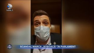 Scandal marca ”Șoșoacă” în Parlament