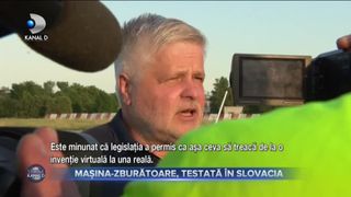 Mașina zburătoare, testată &icirc;n Slovacia