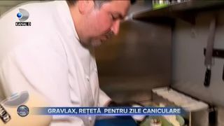Gravlax, rețetă pentru zile caniculare