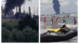 Nor toxic după explozia de la Petromidia. Ce spune mesajul Ro-Alert pentru avertizarea populației