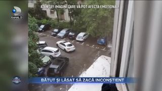 Batut si lasat sa zaca inconstient