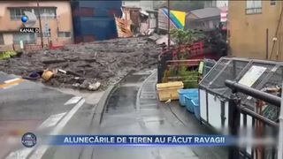 Alunecarile de teren au facut ravagii