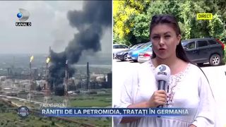 Rănițiii de la Petromidia, tratați &icirc;n Germania