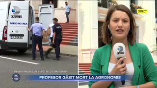 Profesor găsit mort la Agronomie