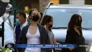 Deva Cassel, vedetă la 16 ani