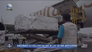 Vaccinați cu soluție salină &icirc;n loc de ser anti-COVID