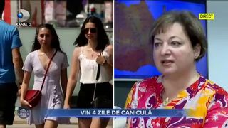 Vin 4 zile de caniculă