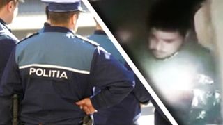 VIDEO | Un bărbat, pus de polițiști să caute un pistol într-un WC. Oamenii legii l-au filmat și s-au amuzat pe seama lui