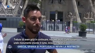 Grecia, Spania și Portugalia revin la restricții