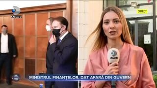 Ministrul Finantelor, dat afara din Guvern