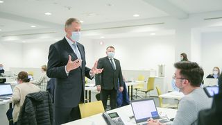 klaus iohannis tulpina delta în românia