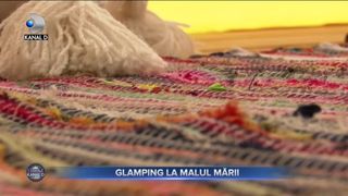 Glamping la malul marii