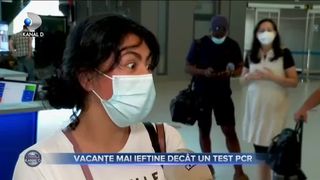 Vacanțe mai ieftine dec&acirc;t un test PCR