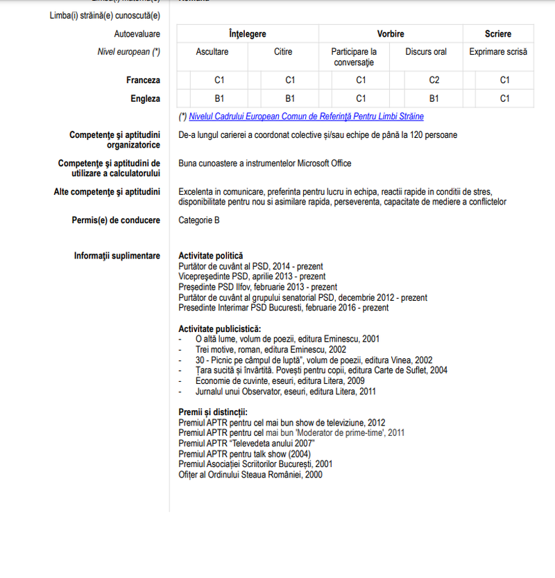  Gabriela Vranceanu Firea implineste 49 de ani