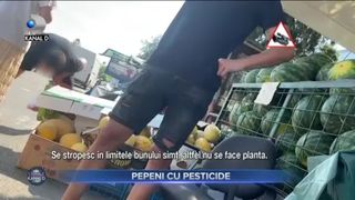 Pepeni cu pesticide