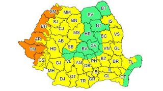 Cod galben de caniculă &icirc;n cea mai mare parte a țării: Meteorologii au emis cod portocaliu &icirc;n județele Satu Mare, Bihor, Arad, Timiș și Caraș-Severin