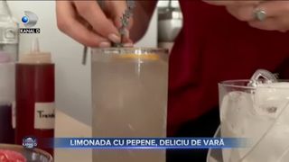 Limonada cu pepene, deliciu de vară