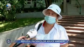 Refuzul pacientilor aduce amenda
