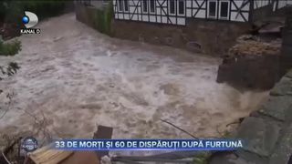 Morti si disparuti dupa furtuna din Germania