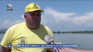 Delta din Carpați, recunoscută internațional