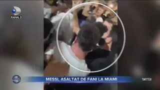 Messi, asaltat de fani la Miami