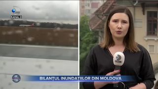 Inundații, trafic îngreunat pe DN1