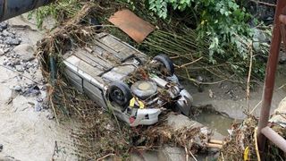 Inundații în Sinaia