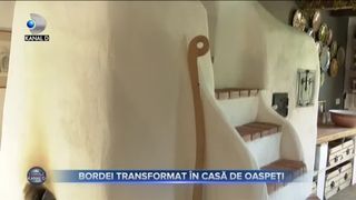 Bordei transformat în casă de oaspeți
