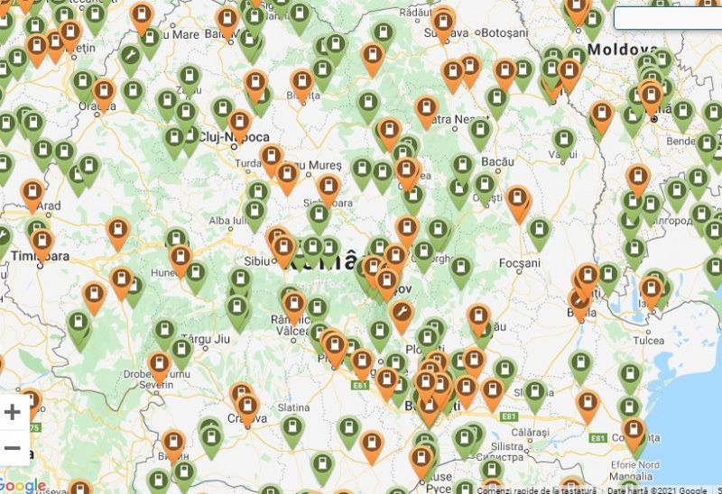 unde iti poti incarca masina electrica