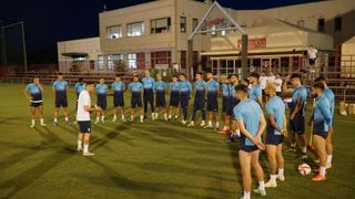 Tricolorii au făcut antrenamentul oficial pentru partida cu Honduras la Kashima Club House