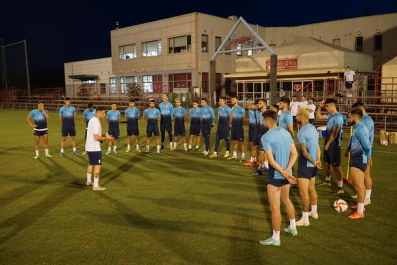 Tricolorii au făcut antrenamentul oficial pentru partida cu Honduras la Kashima Club House