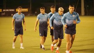 Tricolorii au făcut antrenamentul oficial pentru partida cu Honduras la Kashima Club House