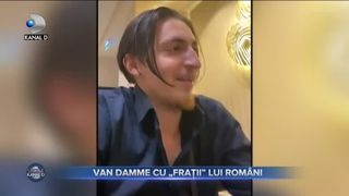 Van Damme cu frații lui rom&acirc;ni