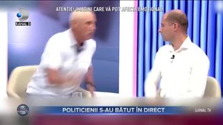 Politicienii s-au bătut în direct