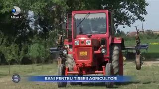 Bani pentru tinerii agricultori