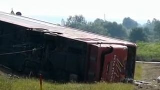 Accident grav pe autostradă accident rutier croatia