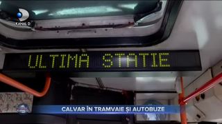 Calvar &icirc;n tramvaie și autobuze