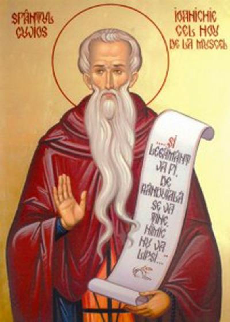 Sf. Cuvios Ioanichie cel Nou de la Muscel.