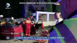 Au vazut moartea cu ochii dupa o cursa teribila